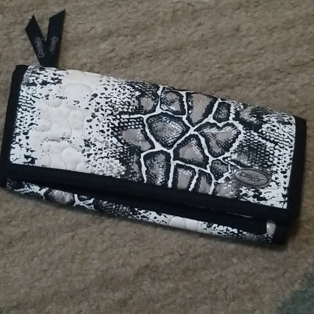 Donna Sharp snake print wallet